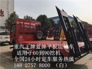 藍(lán)牌平板運(yùn)輸車哪家強(qiáng)？重汽王牌廠家直供，現(xiàn)車優(yōu)惠不容錯(cuò)過！